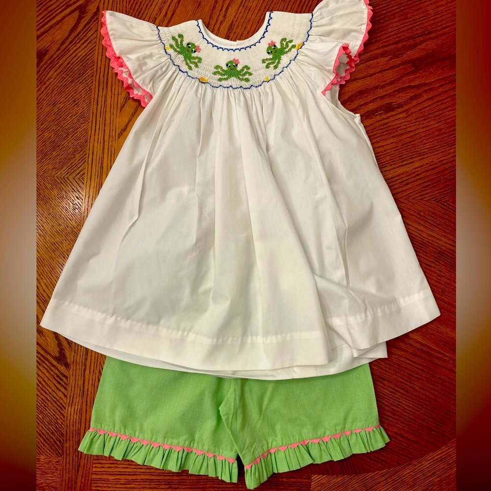Precious Smocked Short Set